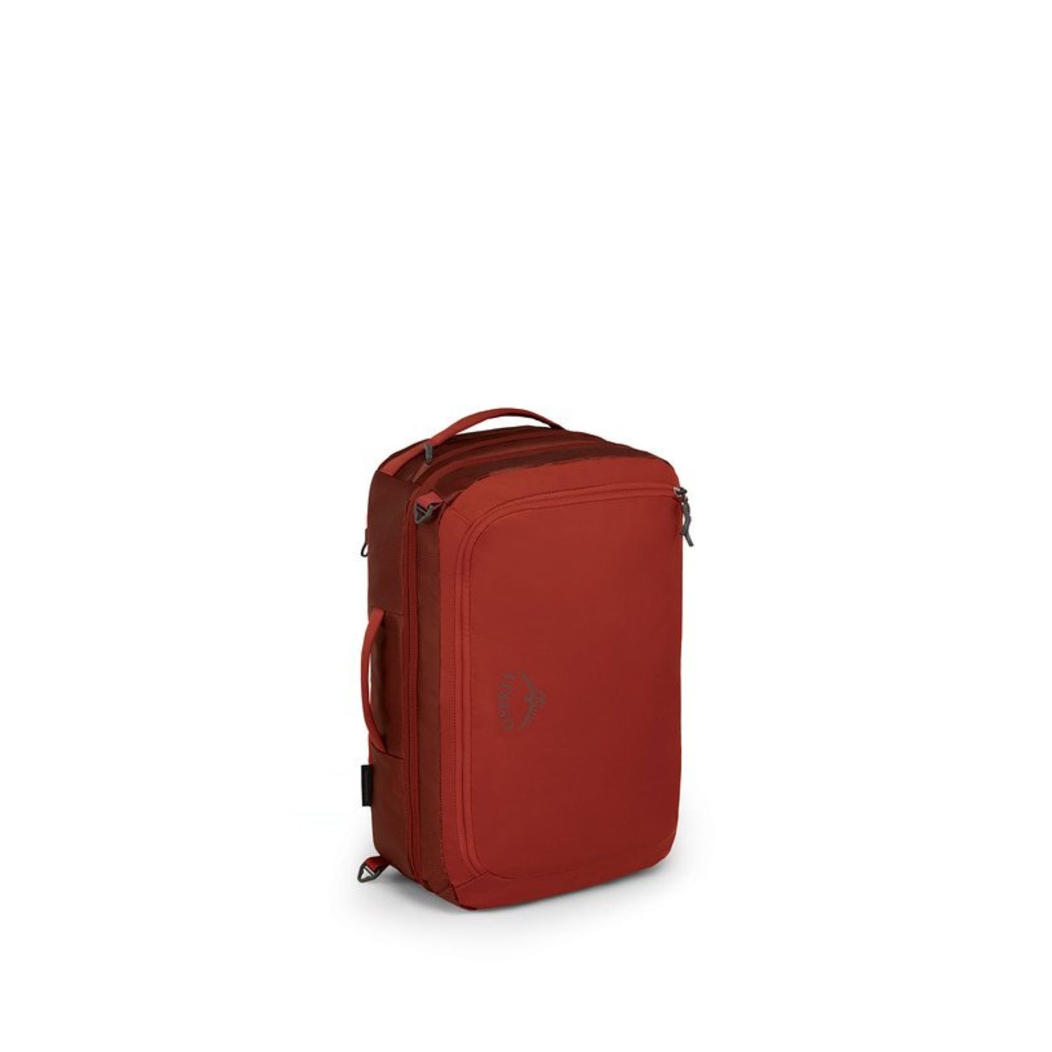 red carry on bag