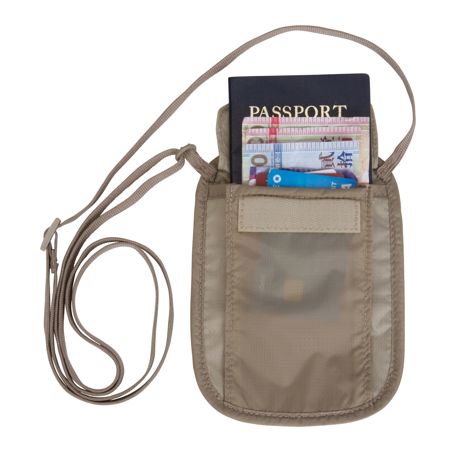 Buy Eagle Creek Rfid Blocker Neck Wallet Tan In Malaysia The Planet Traveller My