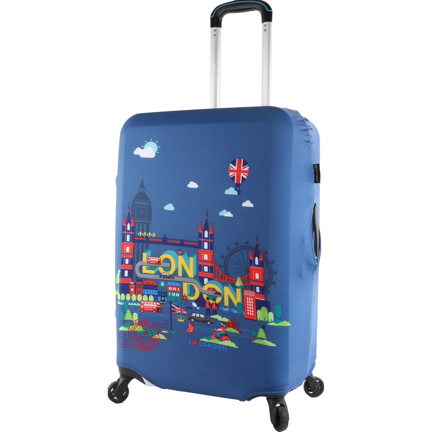 Buy Crossing Luggage Cover Large - London (26