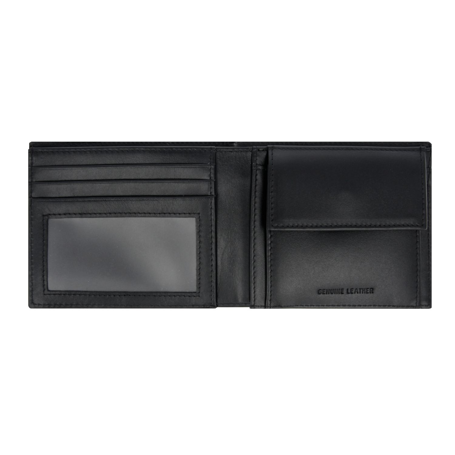 Buy Crossing Riforma Bi-fold Leather Wallet With Window And Coin Pocket  RFID - Black in Malaysia - The Planet Traveller MY