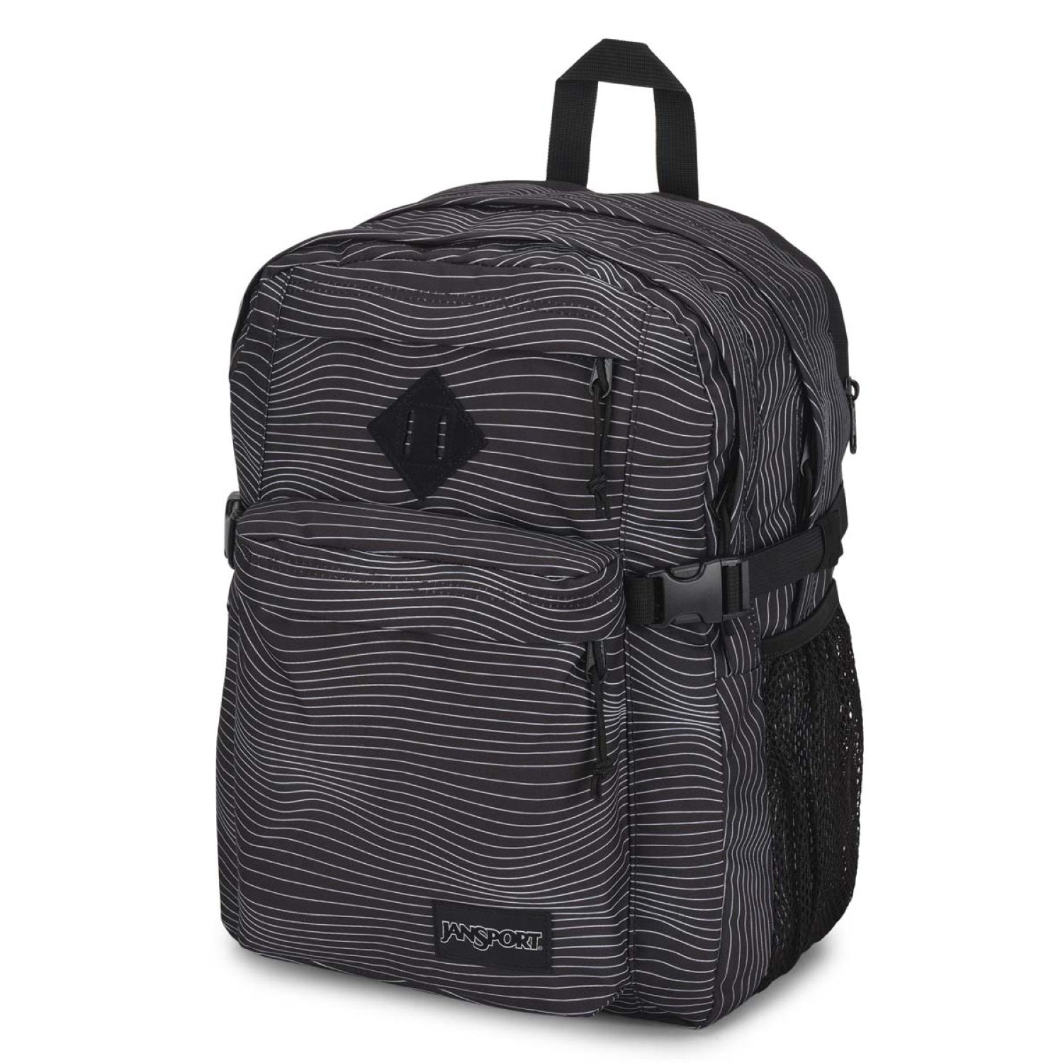 Jansport striped outlet backpack